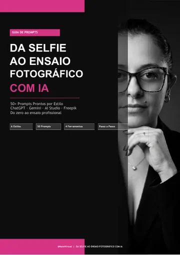 Capa do guia, versão feminina